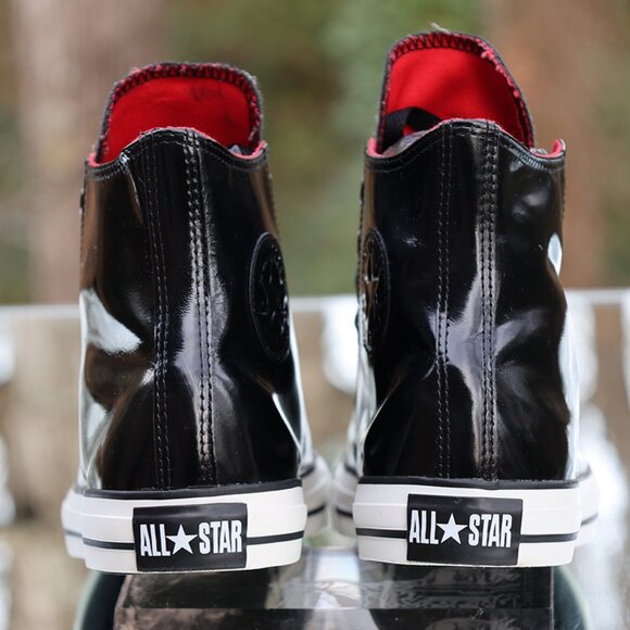 Converse Chuck Taylor All Star Hi Black Patent 2004 - Picture 10 of 14